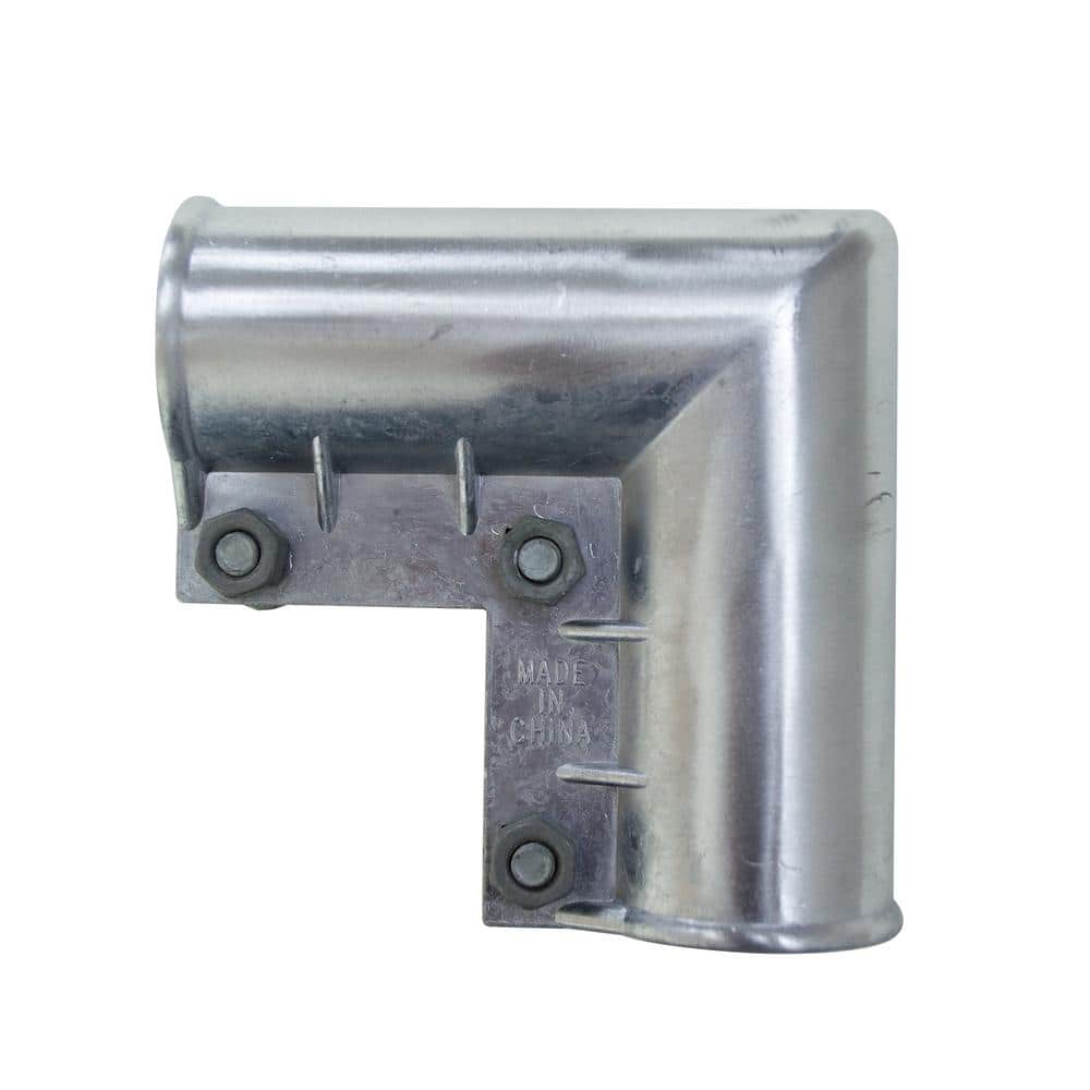 Everbilt Chain Link Fence Gate 1-3/8 in. x 1-3/8 in. Aluminum Elbow with Nut and Bolt