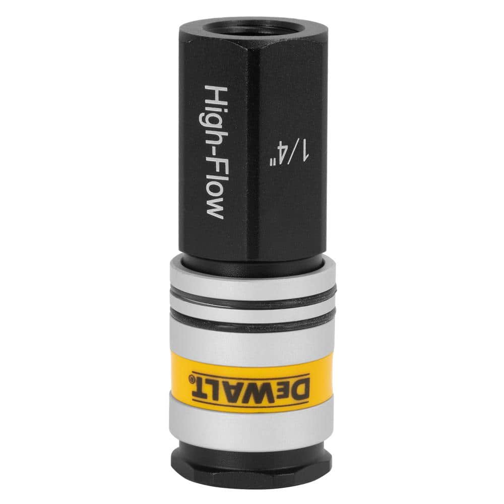 DEWALT 1/4 in. FNPT High Flow Coupler (2)