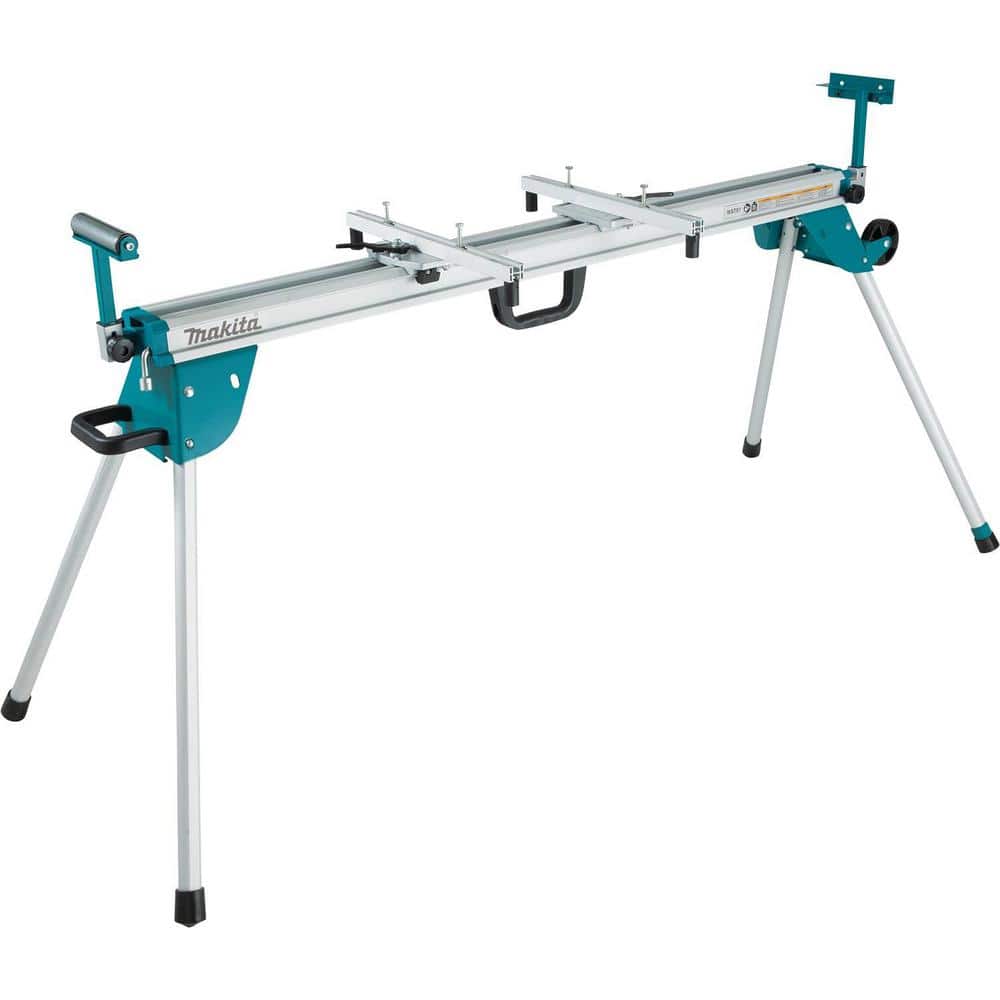 Makita 33.5 in. x 69.5 in. Folding Rolling Miter Saw Stand (1)