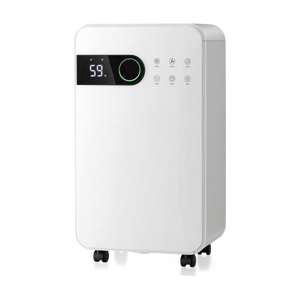 HONGGE 32 pt. Dehumidifier with Sleep Mode and 24H Timer for Home Basement-White
