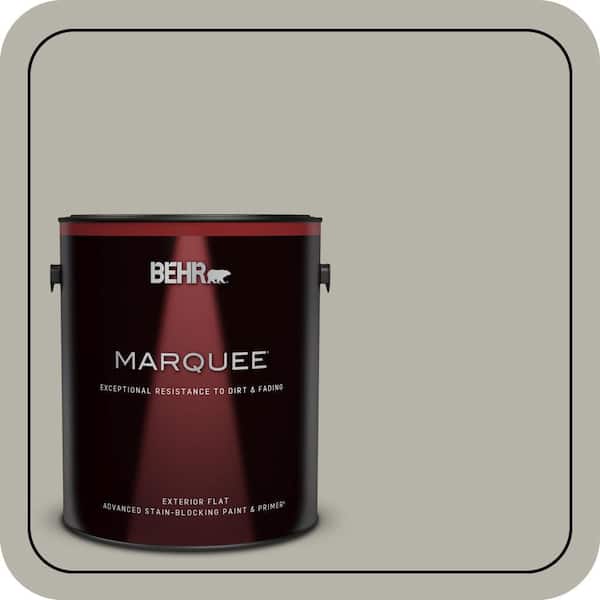 BEHR MARQUEE 1 gal. #PPU25-07 Arid Plains Flat Exterior Paint & Primer (2)