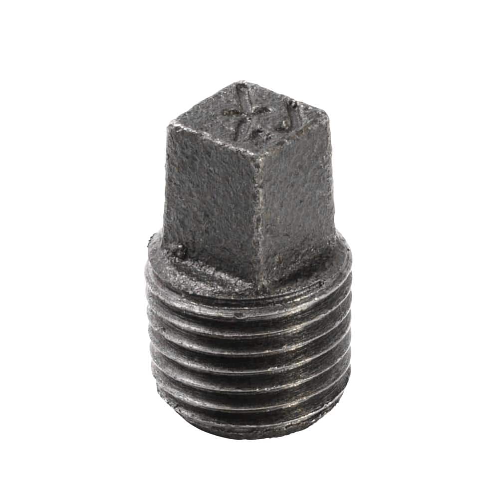 Southland Black Malleable Iron Plug Fitting