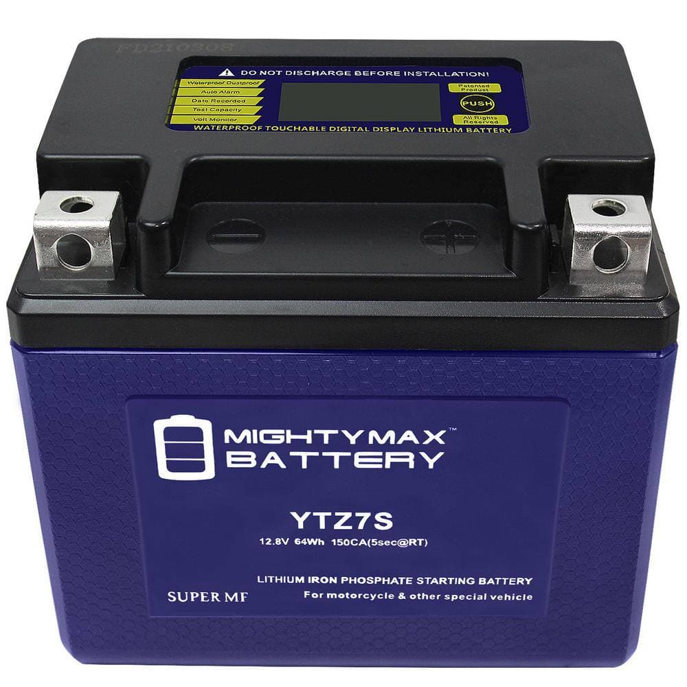 MIGHTY MAX BATTERY YTZ7S Lithium Battery Replacement for Yamaha 450 WR450F 2003-2007 (3)
