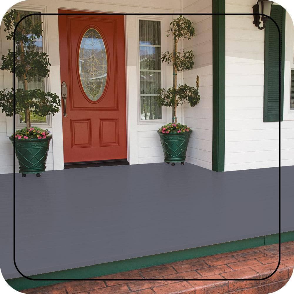 BEHR PREMIUM #N540-5 Low-Lustre Enamel Interior/Exterior Porch and Patio Floor Paint (2)