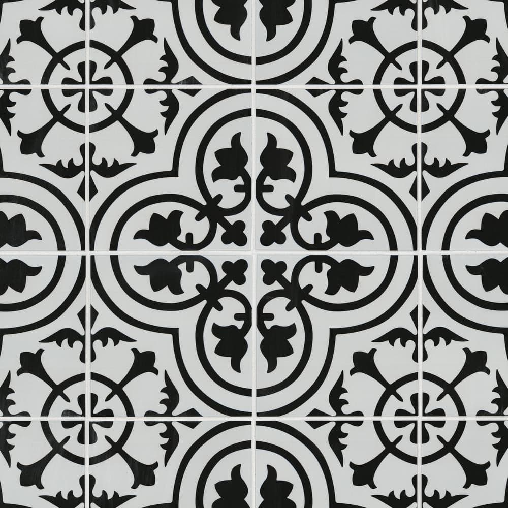 MSI Encaustic Amantus 8 in. x 8 in. Matte Porcelain Floor and Wall Tile (0.43 sq. ft./Each) (2)