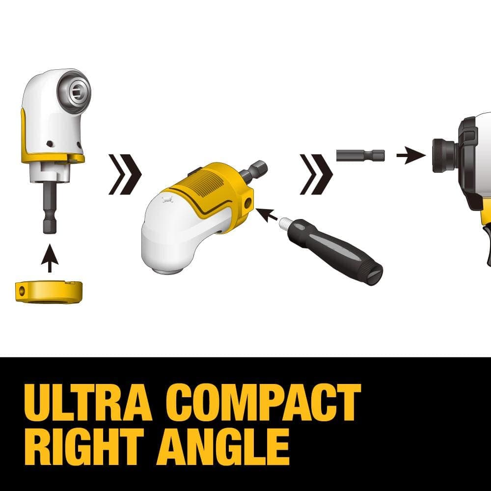 DEWALT Modular Right Angle Attachment Set (4)