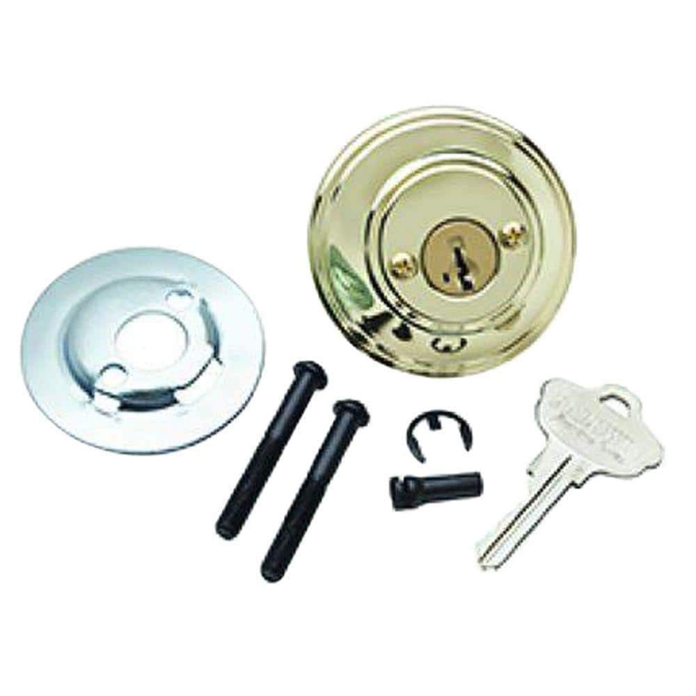 Baldwin Prestige Double Cylinder Polished Brass Conversion Kit