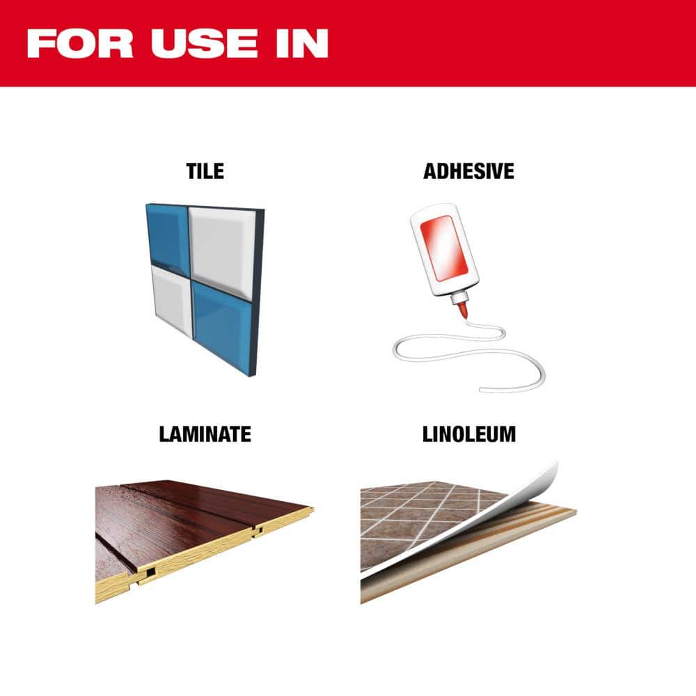 Milwaukee SDS Max Floor Scraper Replacement Kit (4)