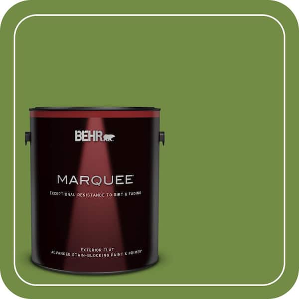 BEHR PREMIUM PLUS #420D-6 Thyme Green Enamel Low Odor & Primer (3)
