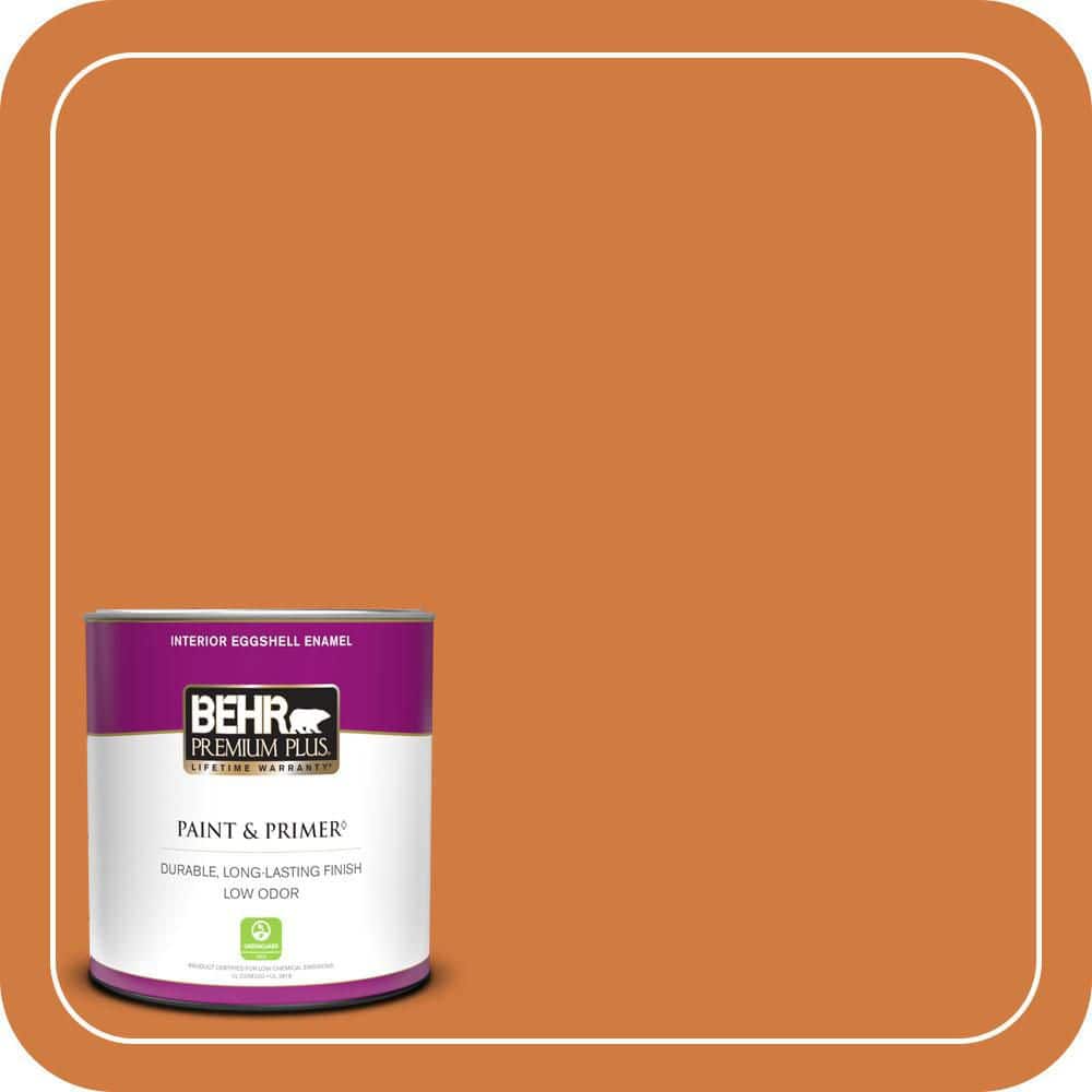 BEHR PREMIUM PLUS #250D-6 Maple Leaf Enamel Low Odor & Primer