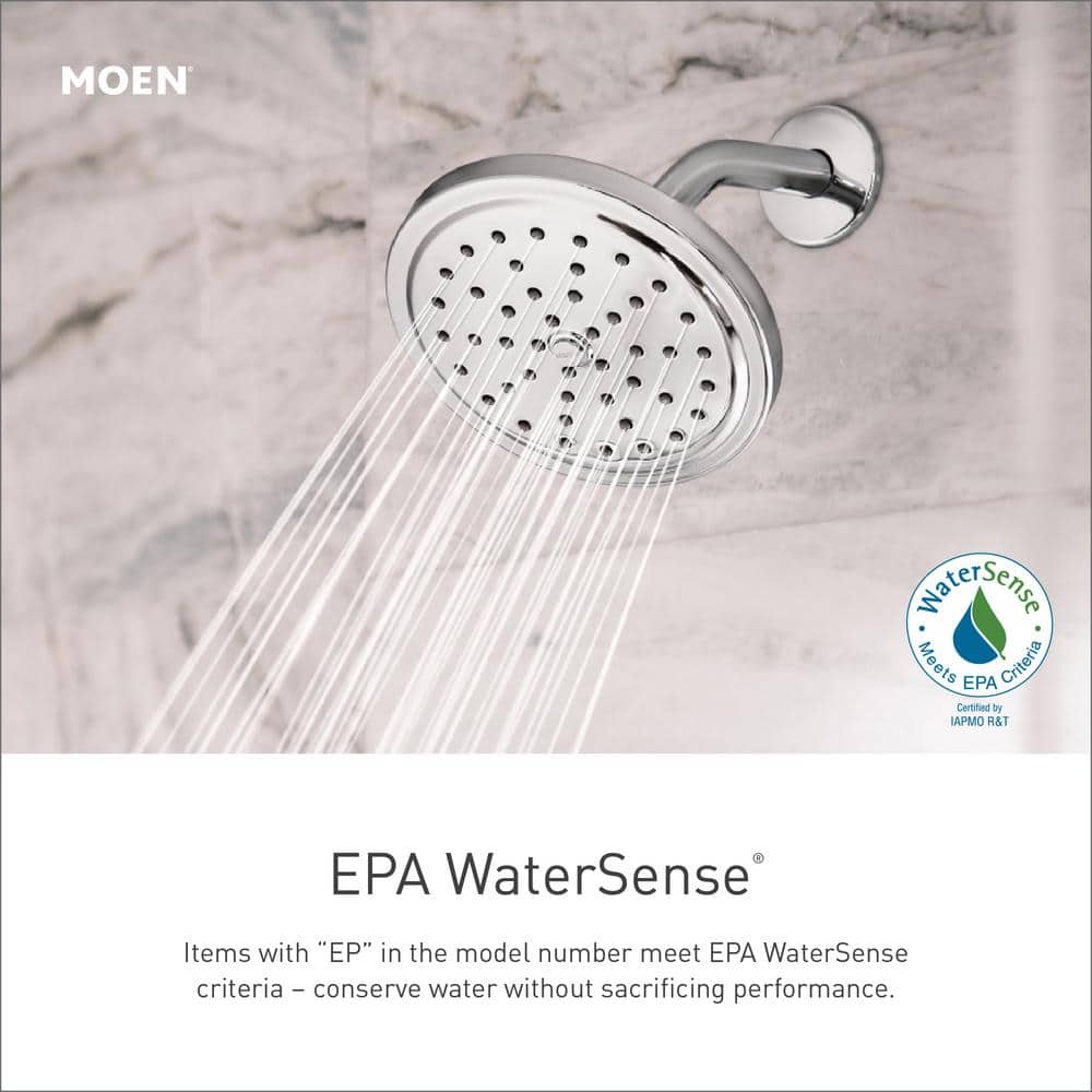 MOEN 4-Spray 4 in. Eco-Performance Handheld Handshower with Slidebar in Chrome (2)