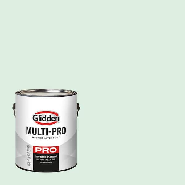Glidden Multi-Pro 1 gal. PPG1227-1 Sea Mist Ultra Flat Interior Paint (2)