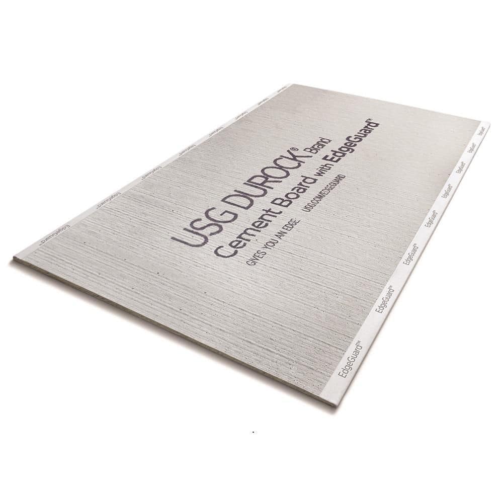 DUROCK 1/2 in. x 4 ft. x 8 ft. Cement Board with EdgeGuard