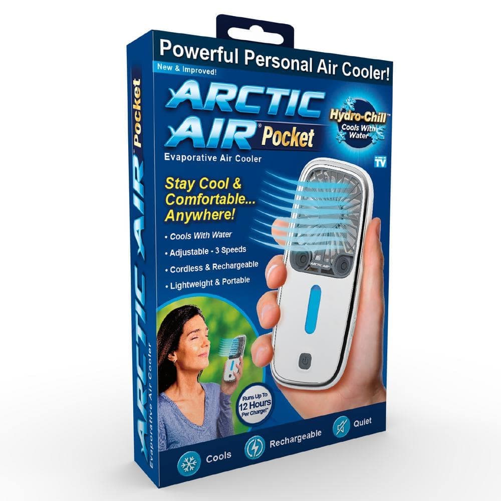ARCTIC AIR Personal Pocket 2CFM Portable Evaporative Cooler for 10 Sq. Ft. (2)