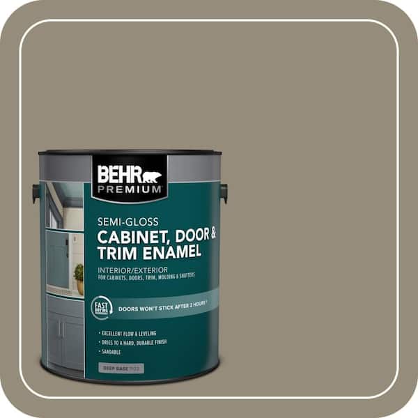 BEHR PREMIUM 1 gal. #770D-5 Carriage Door Semi-Gloss Enamel Interior/Exterior Cabinet, Door & Trim Paint (2)
