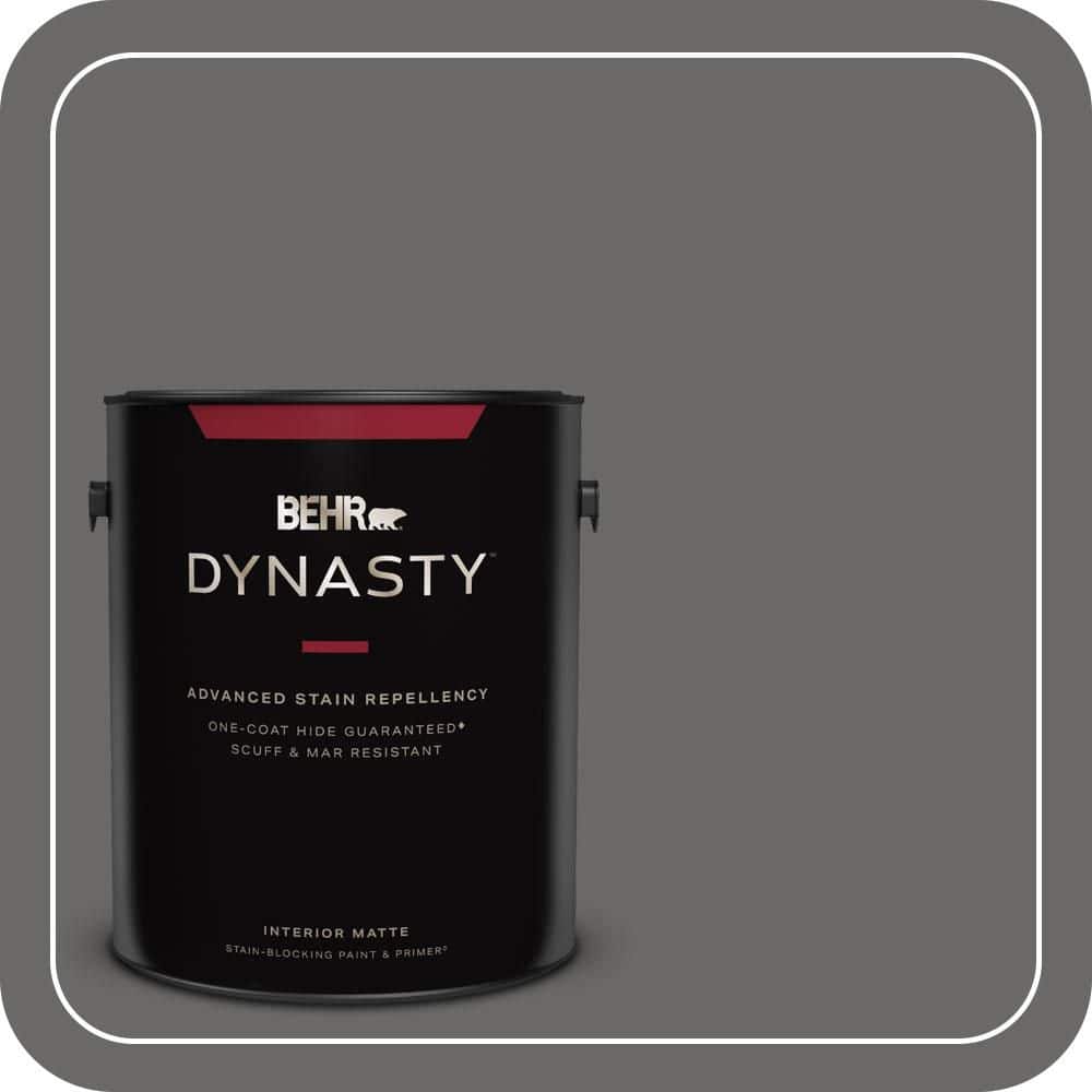 BEHR DYNASTY 1 gal. #T11-5 Not so Innocent Matte Interior Stain-Blocking Paint & Primer