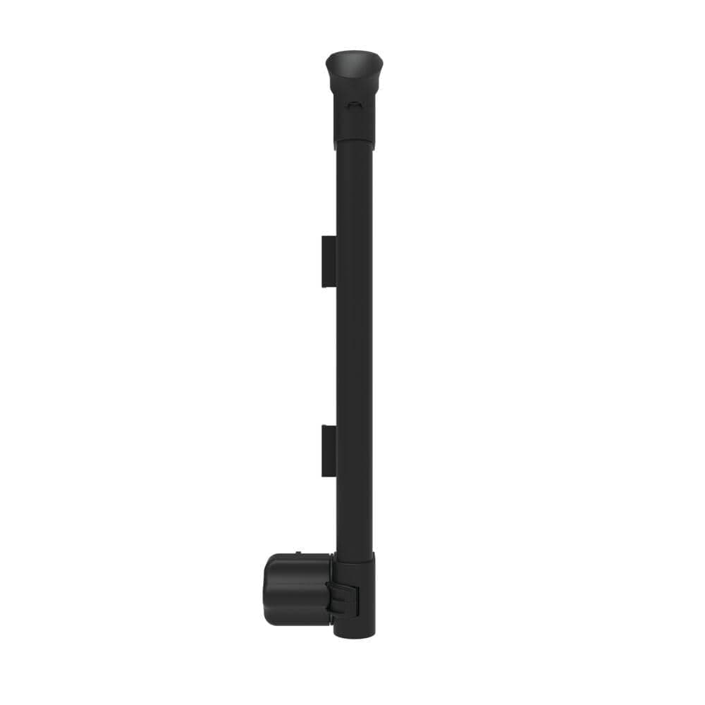 Barrette Outdoor Living 4 in. x 21.375 in. Nylon/Stainless Steel Black Locking Pool Safety Latch (1)