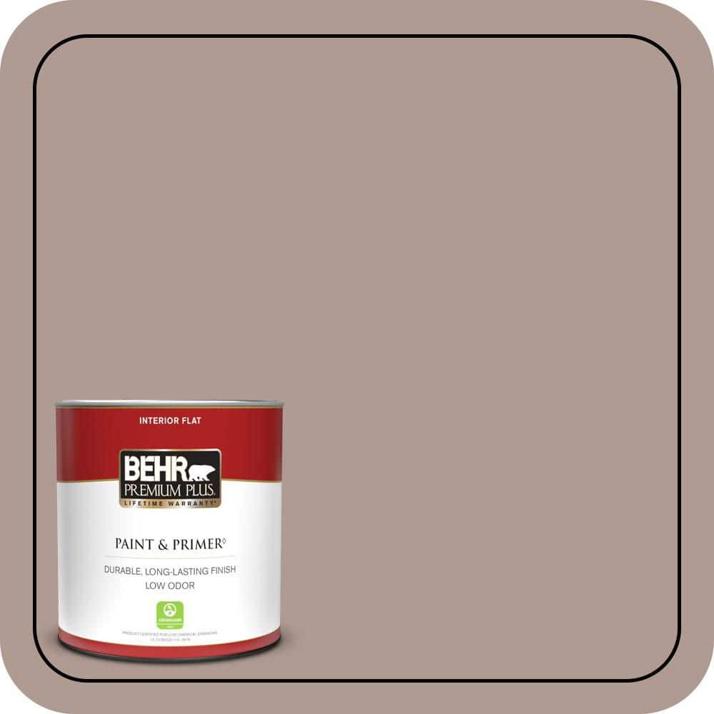 BEHR PREMIUM PLUS #N170-4 Coffee with Cream Enamel Low Odor & Primer (1)