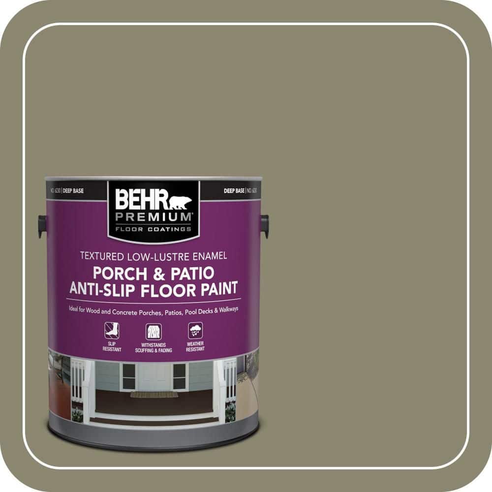 BEHR PREMIUM #PPU8-21 Textured Low-Lustre Enamel Interior/Exterior Porch and Patio Anti-Slip Floor Paint (1)