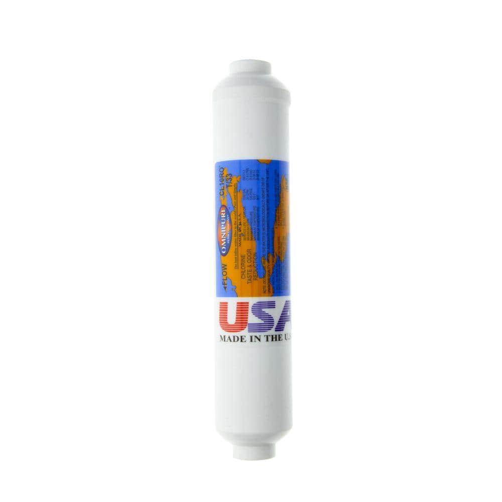 OMNIPURE CL10ROT33-B GAC Inline Water Filter
