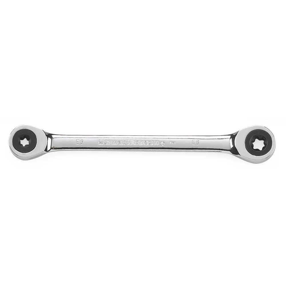 GEARWRENCH 72-Tooth E6 x E8 E-Torx Double Box Ratcheting Wrench (1)