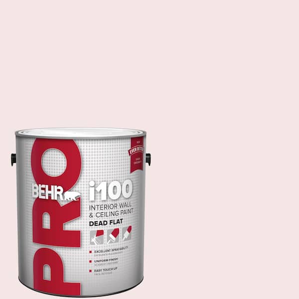 BEHR PRO 1 gal. #RD-W01 Pink Prism Dead Flat Interior Paint (2)