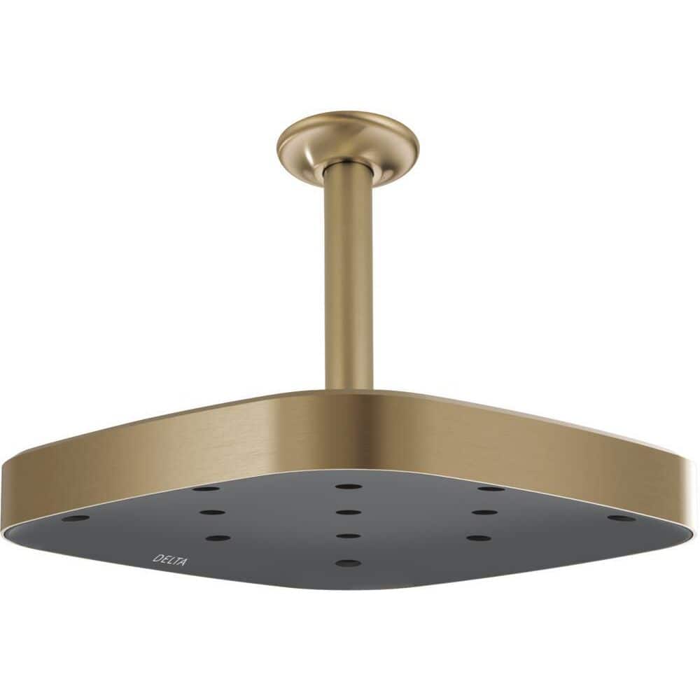 Delta Gold 10 in. Ceiling-Mount Shower Arm and Flange (3)