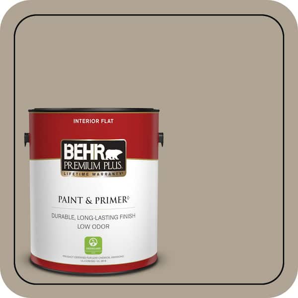 BEHR PREMIUM PLUS #730D-4 Garden Wall Enamel Low Odor & Primer (2)