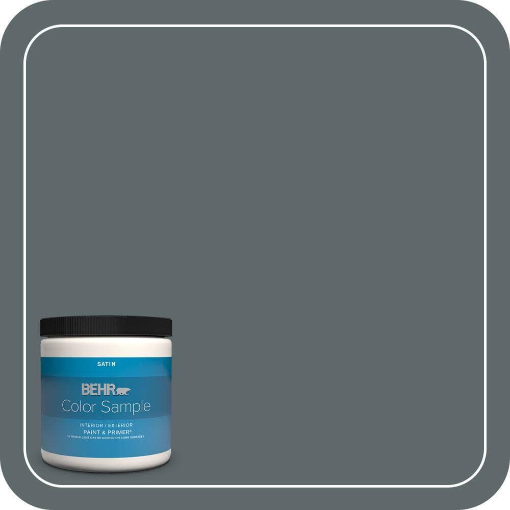 BEHR PREMIUM PLUS #730F-6 Amphibian Enamel Interior/Exterior Paint & Primer Color Sample (1)