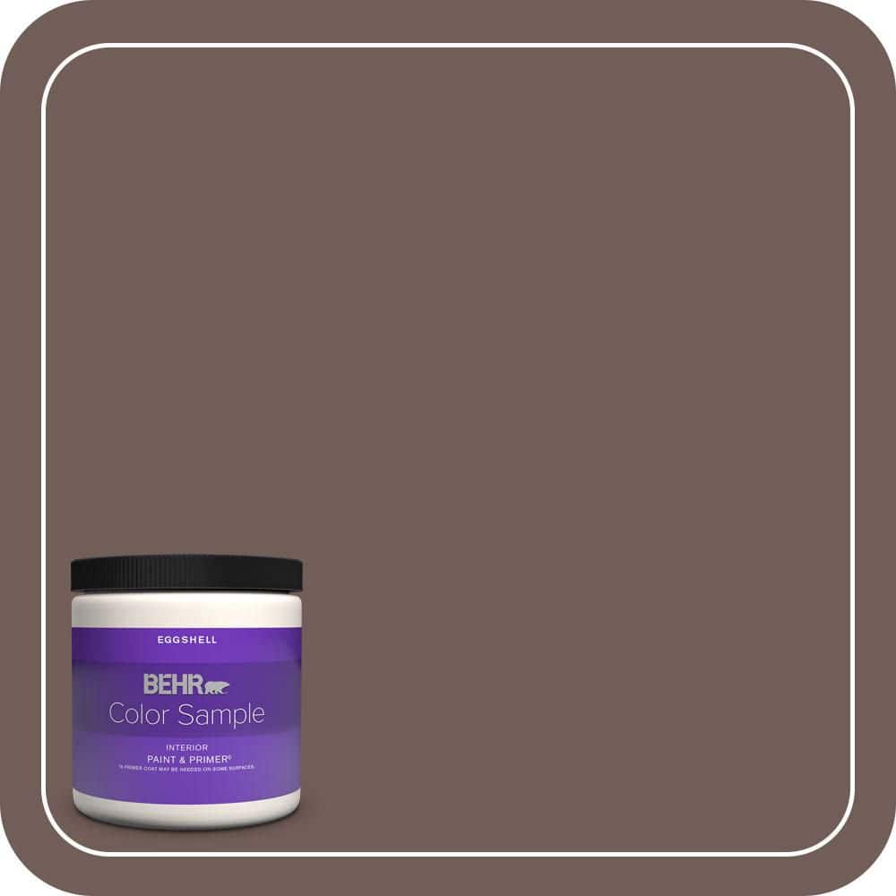 BEHR PREMIUM PLUS #750B-6 Tree Bark Enamel Low Odor & Primer (1)