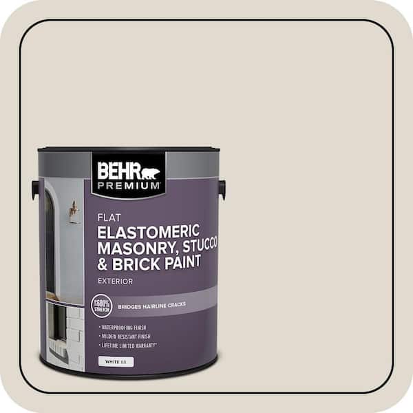 BEHR PREMIUM 1 gal. #MS-48 Misty Cove Elastomeric Masonry, Stucco and Brick Exterior Paint (2)