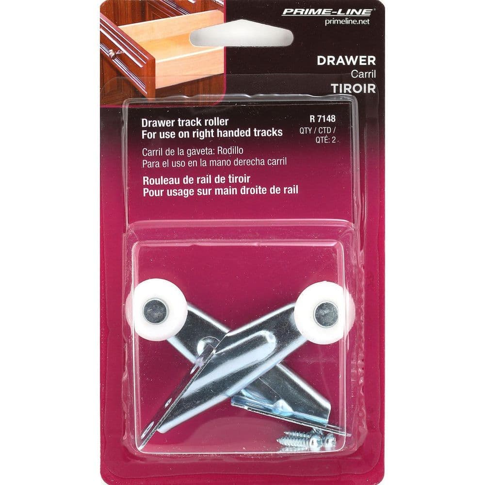 Prime-Line 13/16 in., Right Hand Drawer Track Roller (3)