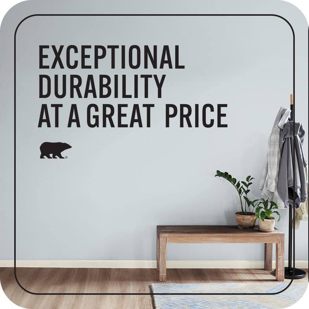 BEHR PREMIUM PLUS #N490-1 Absolute Zero Flat EcoMix Plant-Based & Primer (4)