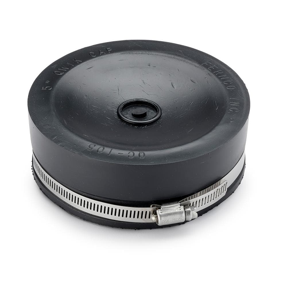 CHERNE 5 in. Plastic Pipe Cap