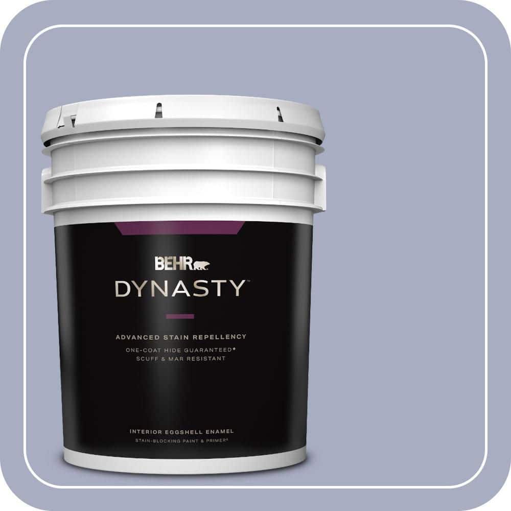BEHR DYNASTY 5 gal. #MQ5-13 Upscale One-Coat Hide Eggshell Enamel Interior Stain-Blocking Paint & Primer