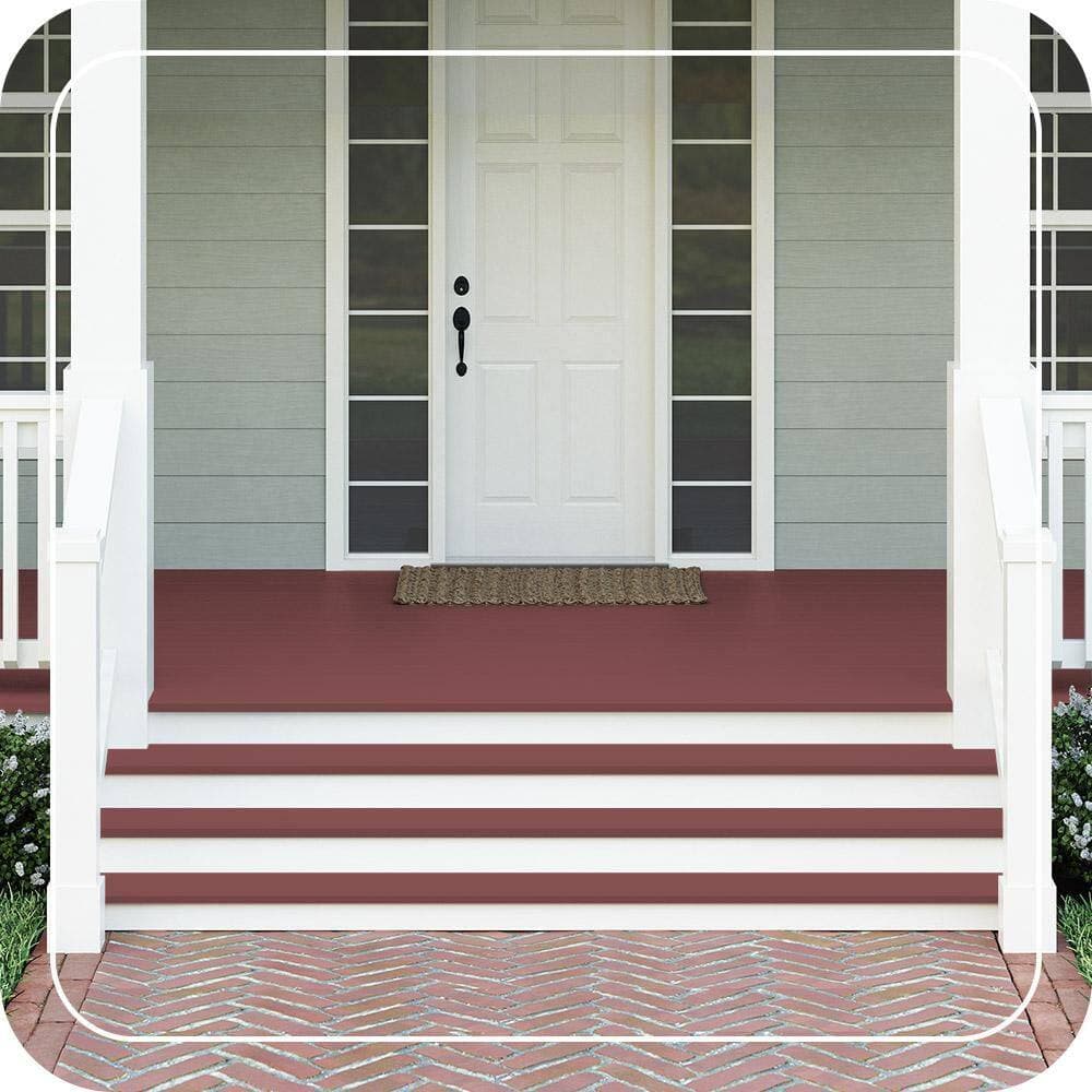 BEHR PREMIUM #ECC-59-3 Textured Low-Lustre Enamel Interior/Exterior Porch and Patio Anti-Slip Floor Paint (2)
