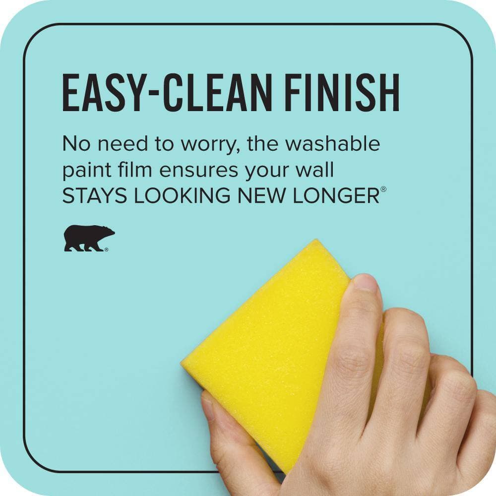 BEHR ULTRA 1 gal. #P460-2 Tropical Waterfall Extra Durable Flat Interior Paint & Primer (4)