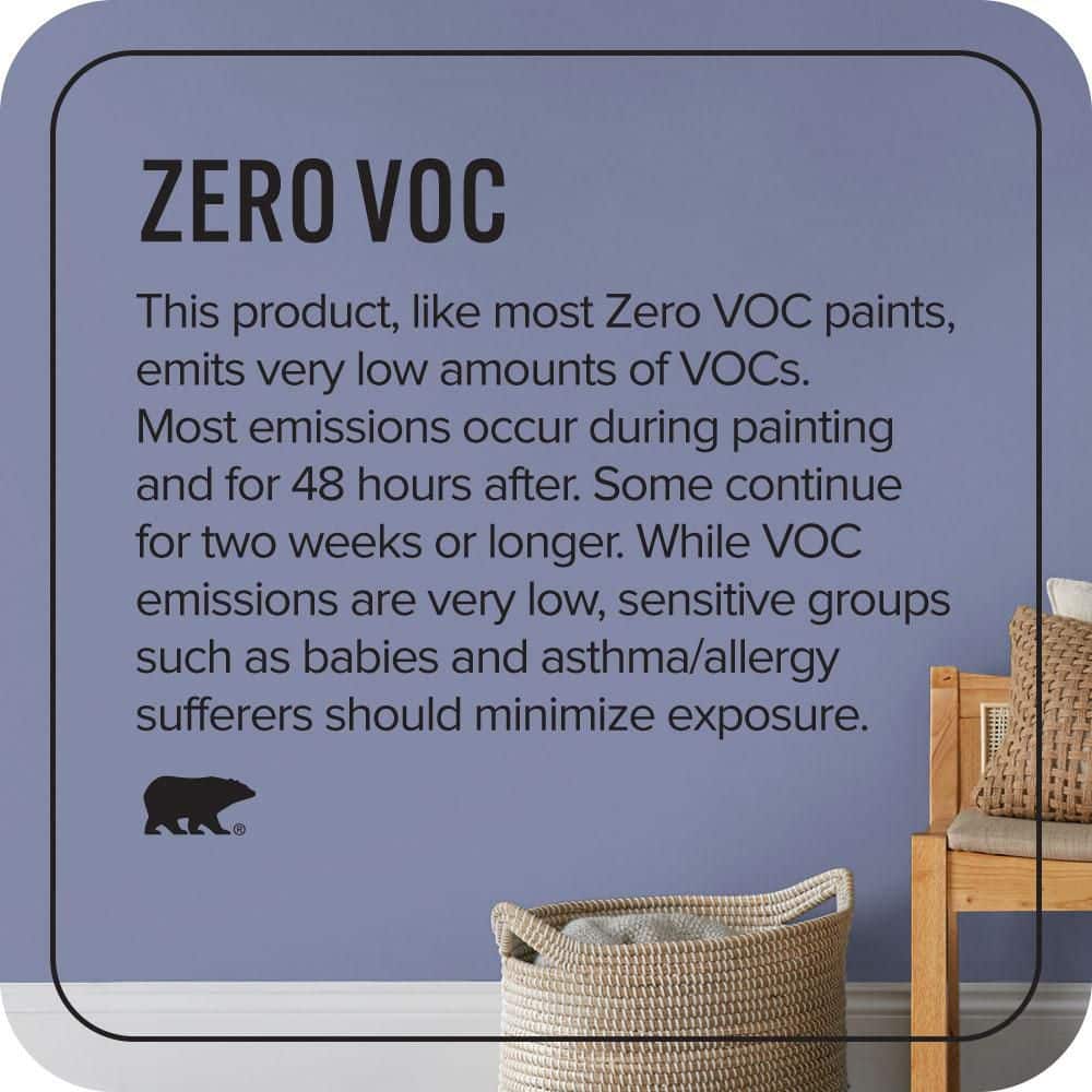 BEHR PREMIUM PLUS #S540-5 Velvet Curtain Enamel Low Odor & Primer (4)