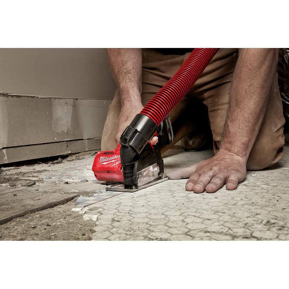 Milwaukee M12 FUEL 12V Lithium-Ion Brushless Cordless 3 in. Cut Off Saw, & 4. 0Ah (2-Pack) (3)