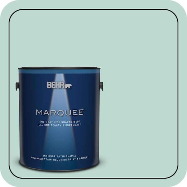 BEHR PREMIUM PLUS #M440-2 Serene Breeze Enamel Low Odor & Primer (3)