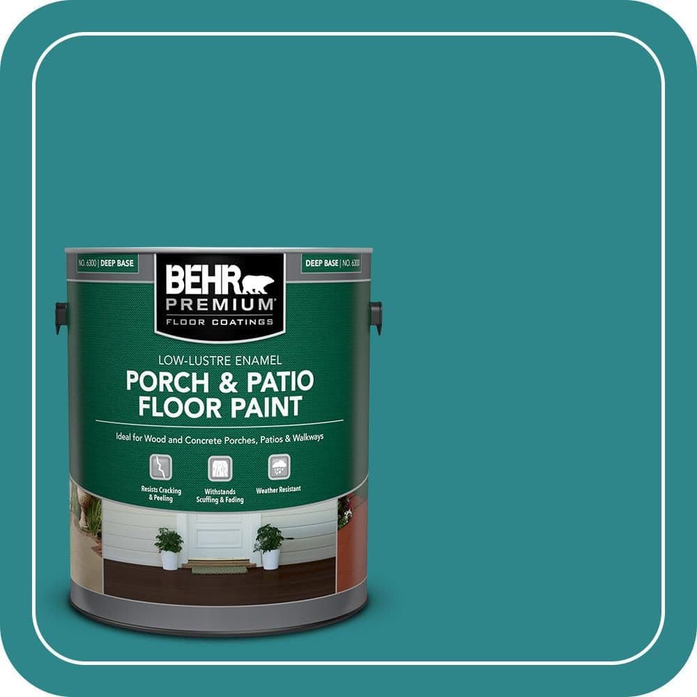 BEHR PREMIUM #M460-6 Textured Low-Lustre Enamel Interior/Exterior Porch and Patio Anti-Slip Floor Paint (1)
