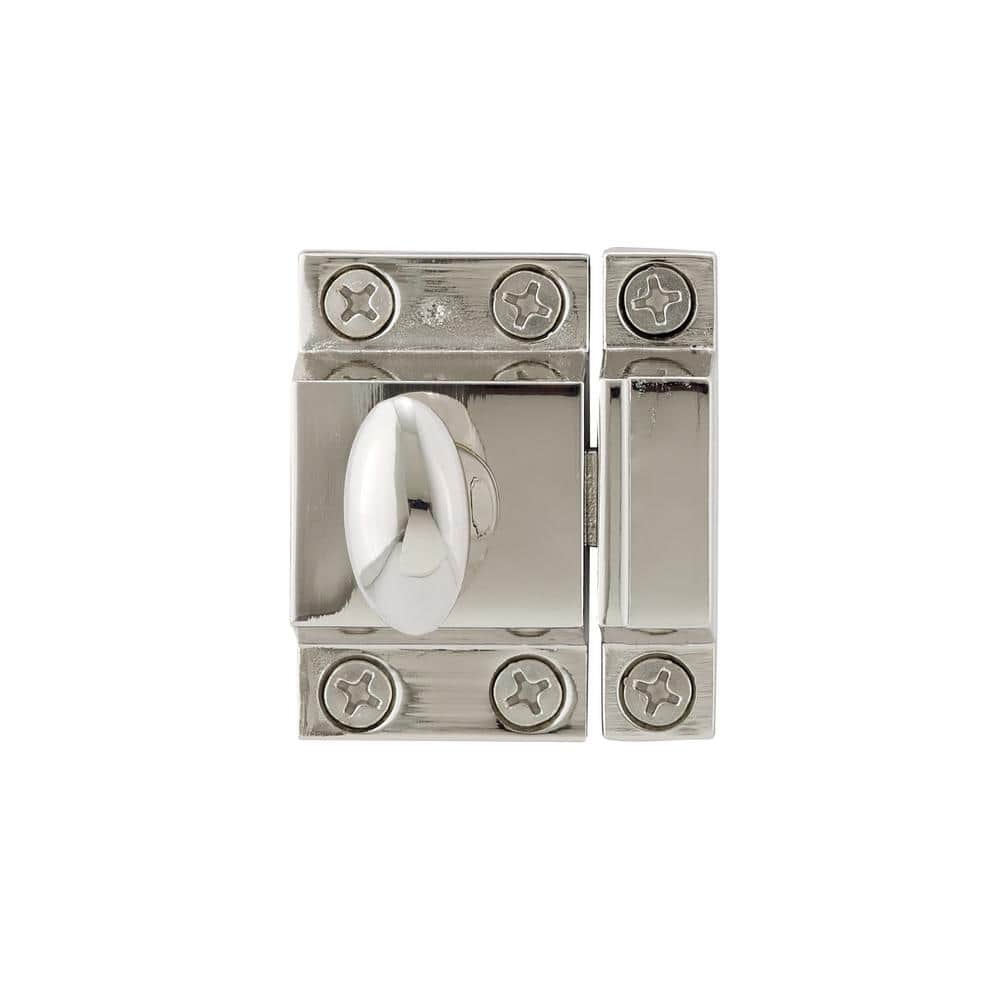 Richelieu Hardware 1-27/32 in. Polished Nickel Surface Bolt Kit (2)