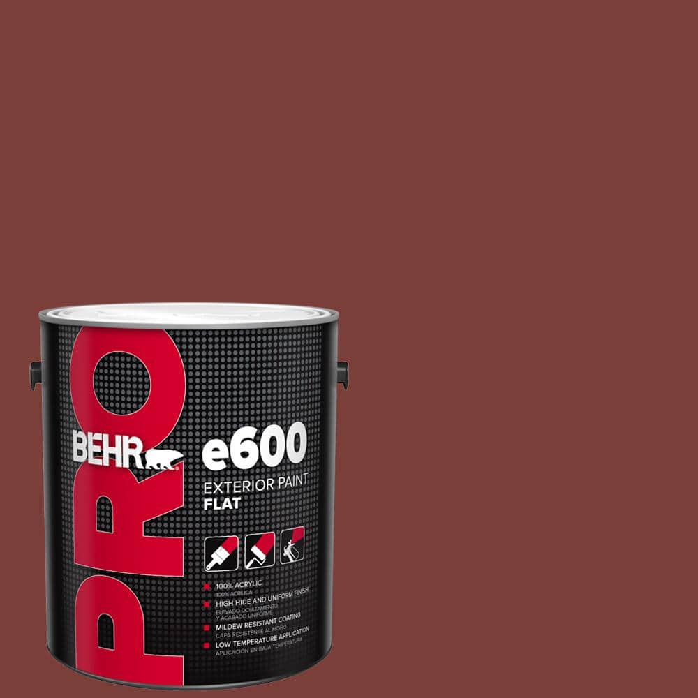 BEHR PRO 1 gal. #PPU2-02 Red Pepper Flat Exterior Paint