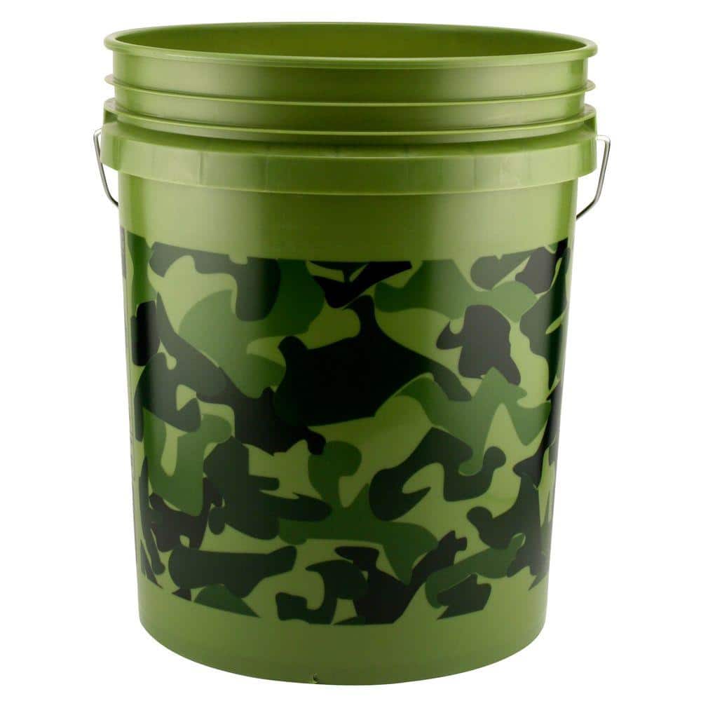 Leaktite 5 Gal. Camo Pail