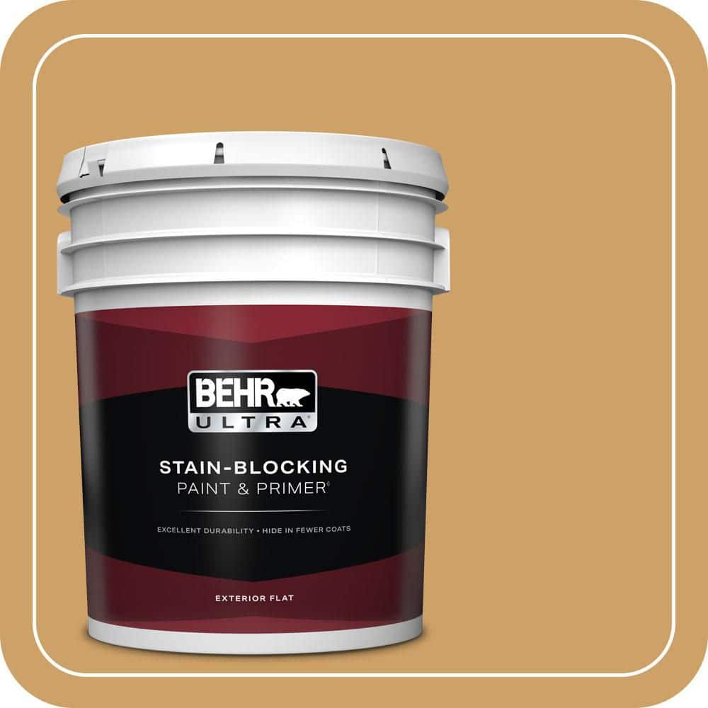 BEHR ULTRA 5 gal. #MQ2-16 Summer in the City Flat Exterior Paint & Primer