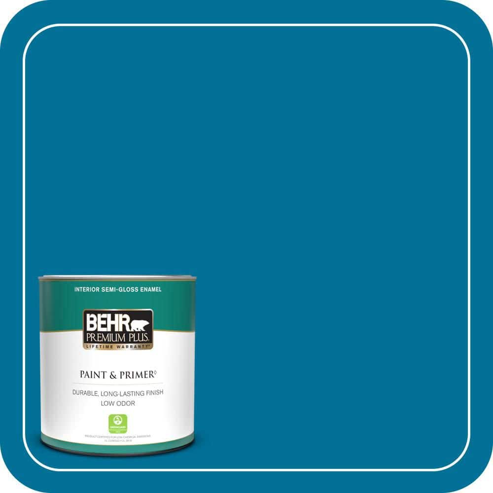 BEHR PREMIUM PLUS #S-G-530 Glacier Lake Flat & Primer (1)