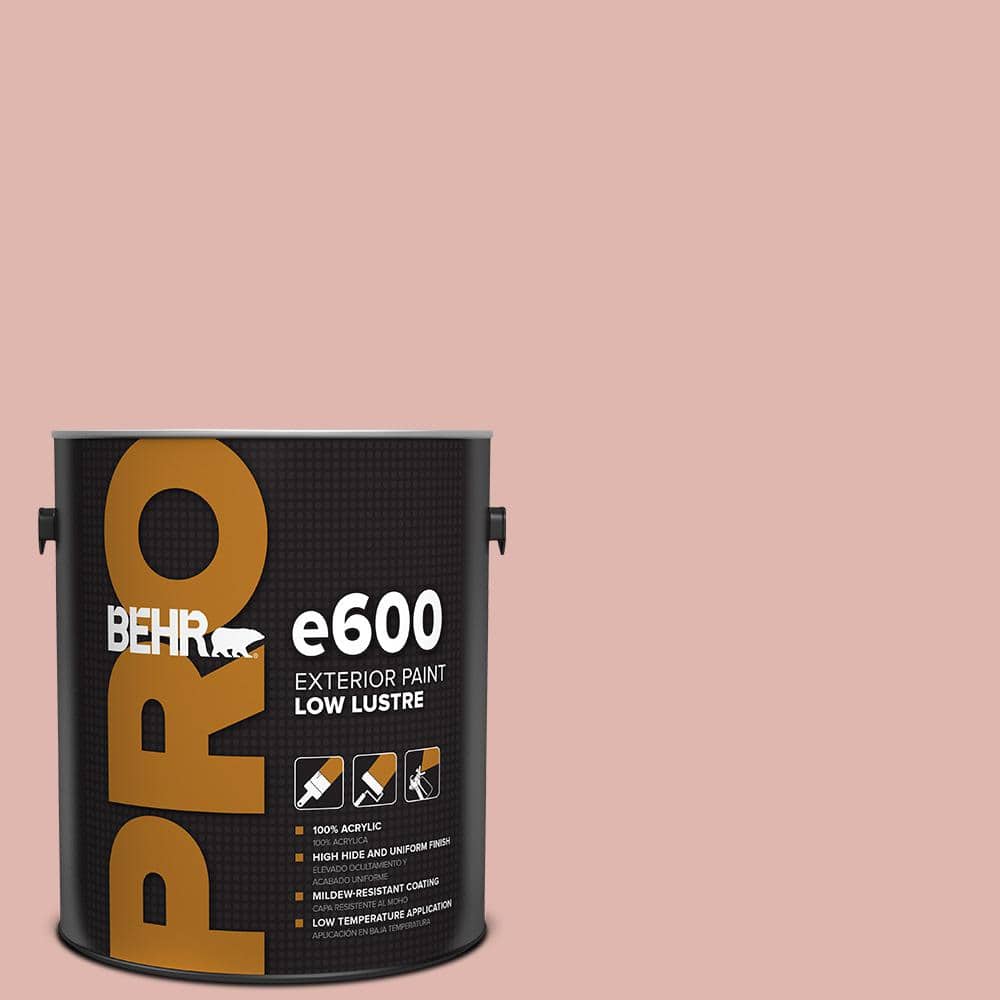 BEHR PRO 1 gal. #S160-2 Pink Quartz Low Luster Exterior Paint