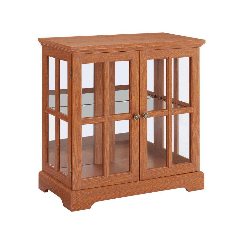 COWLOWN 30.31 in. W x 15.75 in. D x 32.09 in. H Bathroom Dark Brown Linen Cabinet (1)