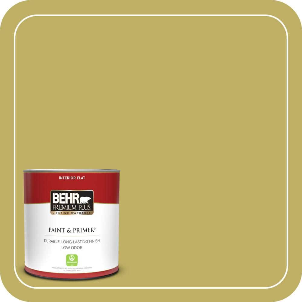 BEHR PREMIUM PLUS #PPU9-06 Riesling Grape Enamel Interior Stain-Blocking Paint and Primer