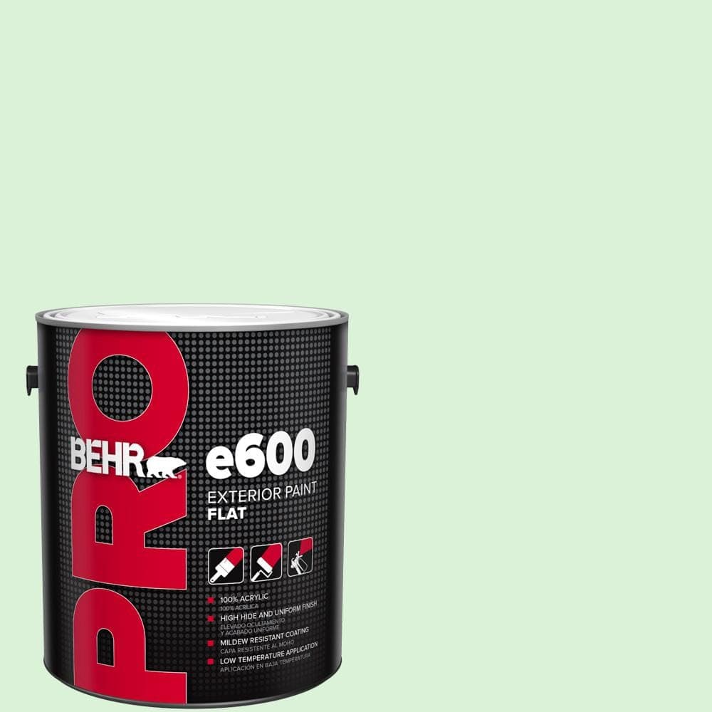 BEHR PRO 1 gal. #P390-1 Frostini Flat Paint